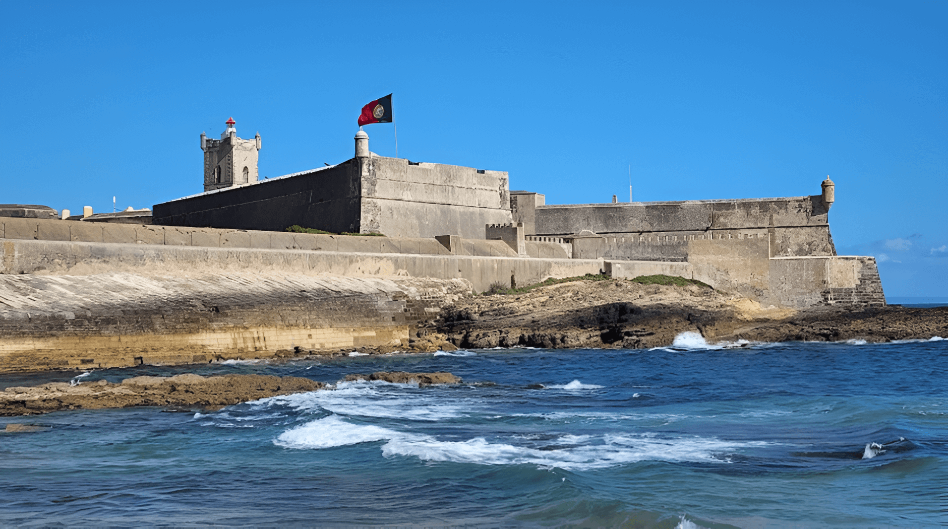 Imagem do Forte São Julião da Barra